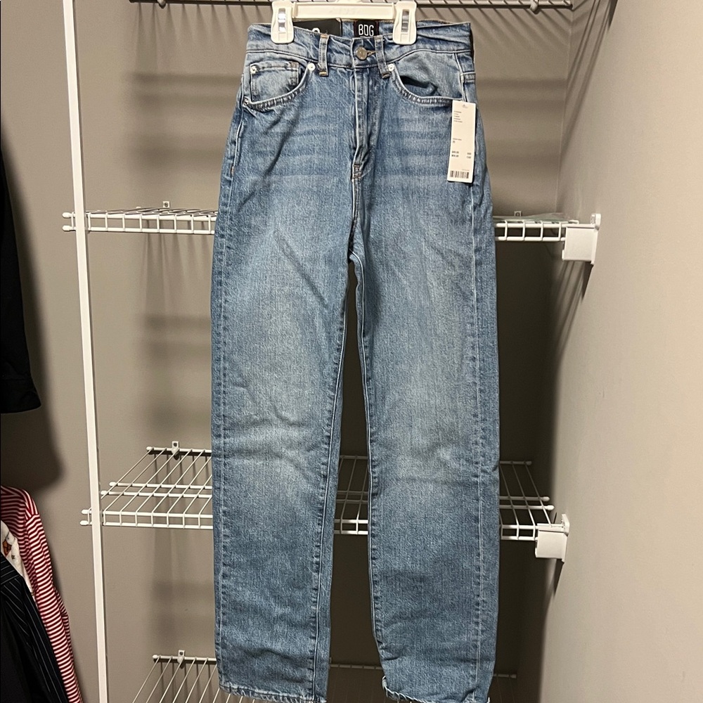 NWT * BDG Blue Straight Leg Women's Jeans